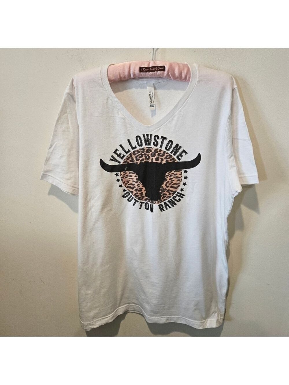 Bella + Canvas Women's Short Sleeve Graphic Tee, White, Black, Brown, Large